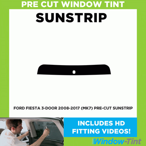 Sunstrip oscurato pretagliato
