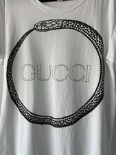 T-Shirt Gucci White Snake