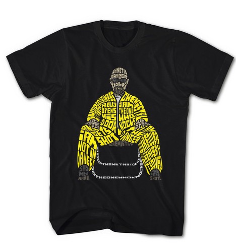 Shirt uomo heisenberg testo - t-shirt,
