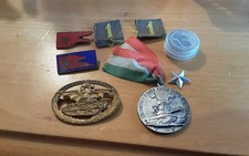 Lotto Distintivi-Spille-Mostrine Militari