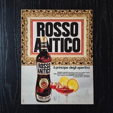 1973 Rosso Antico aperitivo - Original AD Advertising 26x33 Pubblicità Vintage