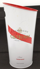 CHAMPAGNE G.H. MUMM SECCHIELLO PORTA BOTTIGLIE PUBBLICITARIO IN METALLO