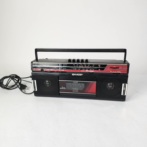 Sharp stereo radio cassette - sharp,