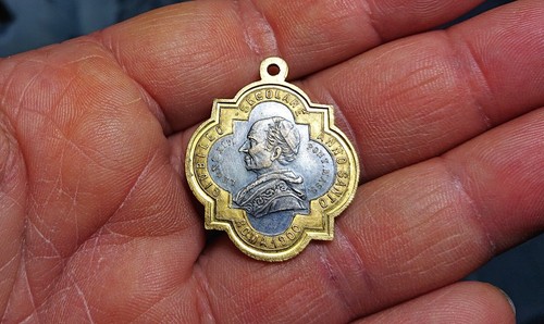 Medaglia votiva roma giubileo - medaglia,
