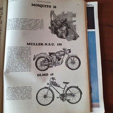 MOTO MOSQUITO MOTO MULLER OLMO NSU -  ADVERT PUBBLICITA' D'EPOCA ADVERTIS ADV-ML