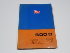 FIAT 600 D  CATALOGO PARTI DI RICAMPIO 1967  (S)