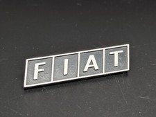 FIAT DIAG. 45MM LOGO SIGLA EMBLEMA FREGIO STEMMA SCRITTA BADGE TARGA TARGHETTA