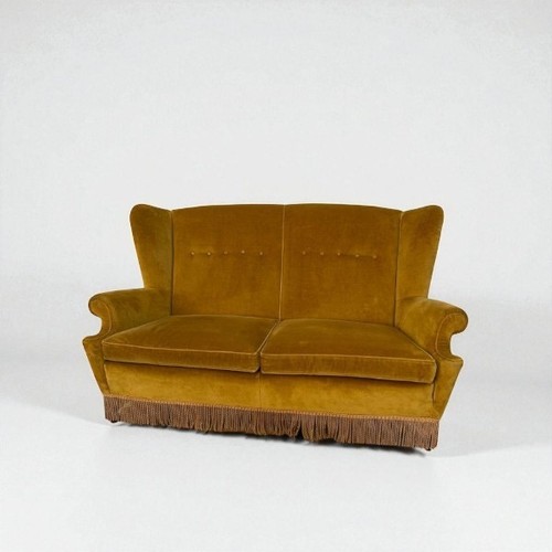 Divano posti con frange in - divano,