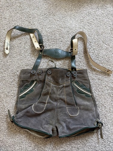 Vintage youth grey suede - vintage,