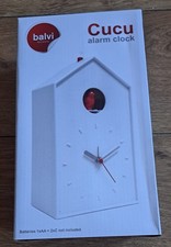 Balvi sveglia a cucù plastica cucu orologio da tavolo/parete retrò a batteria