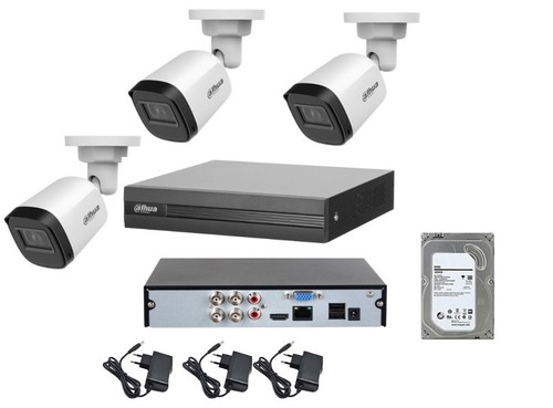 Kit videosorveglianza dahua