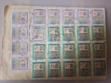 Storia postale/Super affrancatura Alti Valori