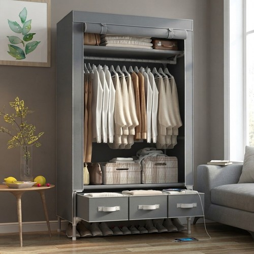 Elegante armadio tela - in,