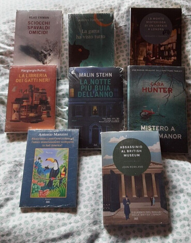 Raccolta 8 libri - raccolta, di