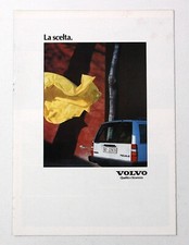 Brochure Volvo La Scelta Qualità e Sicurezza Catalogo Automobilistico Vintage