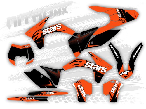 Kit grafica nitromx per ktm - grafica,