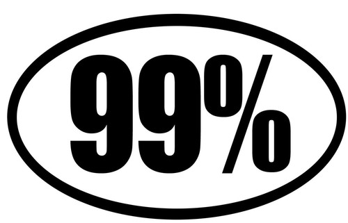 Adesivo decalcomania ovale - , 99%