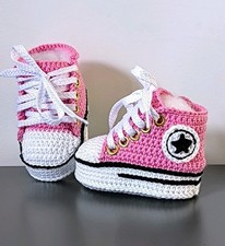 Scarpe Neonata fatte a mano