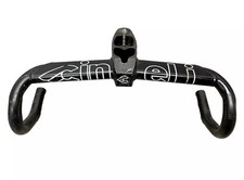 CINELLI INTEGRALTER MANUBRIO BICI DA STRADA LEGA NERO 42CM X 110mm X 1"