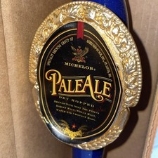Rubinetto Birra Michelob Pale Ale Dry Hopped 1986 Blu Oro Manopola Manico Imperfetto