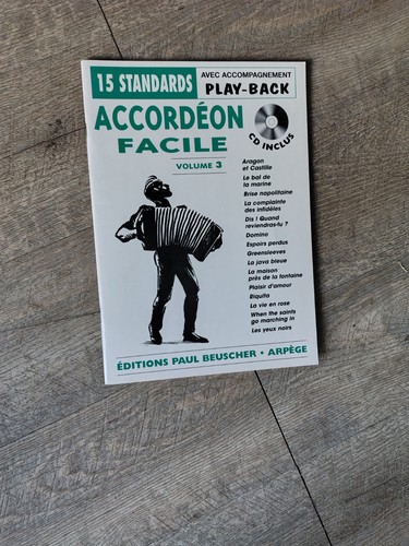 Partition accordeon facile - partition,