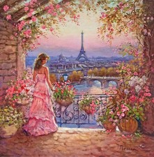 PARIS CITYSCAPE SUNSET