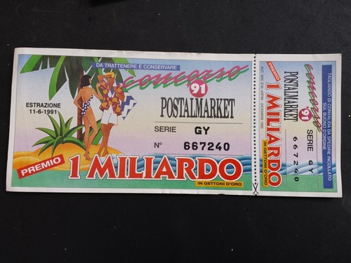 Biglietto lotteria - biglietto,