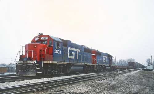 Grand trunk western gp38 - grand,