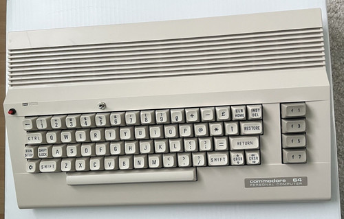 Commodore c64c c64ii vintage - commodore,