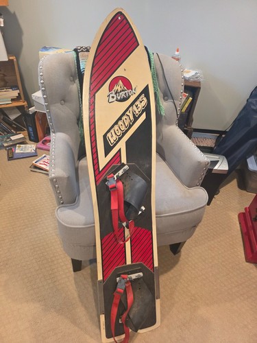 Snowboard burton 1987 woody - snowboard,