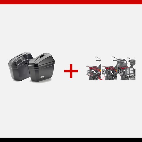 Kit givi e22n valigie laterali - e22n,