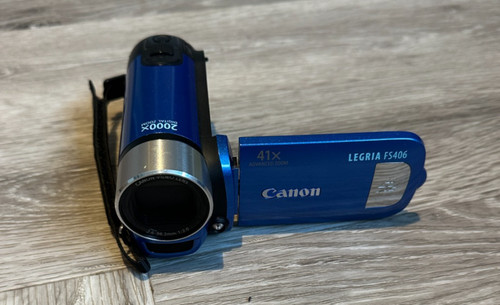 Canon legria fs406 - canon, videocamera