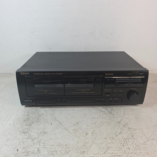 Teac double cassette - double, deck