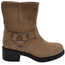 Stivaletto biker donna con