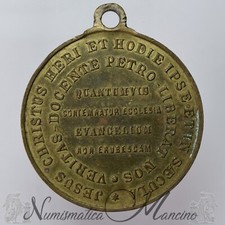 Medaglia del SS. Crocefisso, XIX secolo. Jesus Christus da collezione