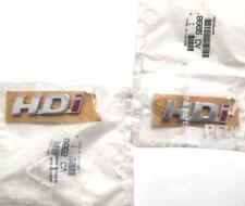 1x 8665 CV Scritta Emblema Logo Badge PEUGEOT "HDi" 206 406 306 307 307 407 408