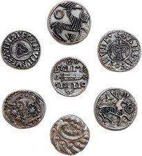 Monete Vichinghe Placcate Oro