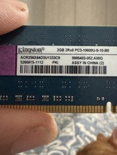 RAM Ddr Vari Tagli Di Memoria 3 Pezzi da 2gb 1 da 4gb
