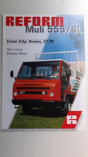 Riforma muli 555 sl - riforma:, 555/sl