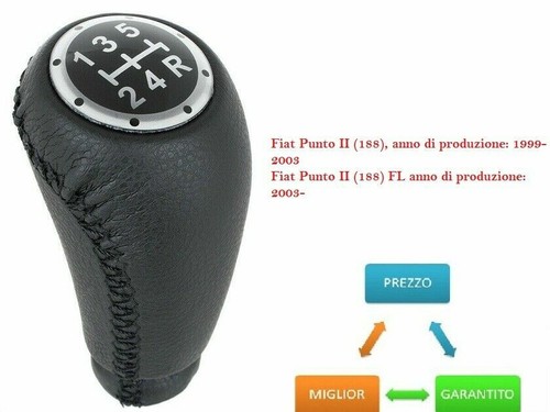 Pomello leva cambio per fiat - leva,