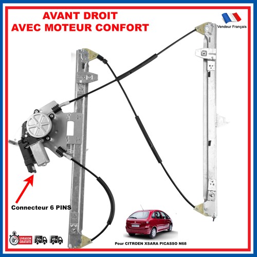 Leve vitre electrique - vitre, avec