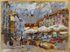 Antonio CARGNEL (1946) OLIO su