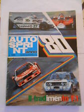 AUTOSPRINT  ANNUARIO 1980