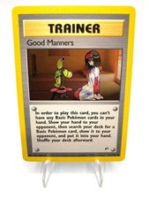 Carta pokemon Good Manners