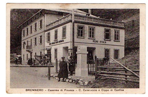 Cartolina brennero - cartolina, f.p.