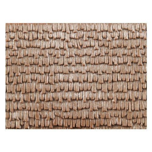 Tetto legno doghe foglio - in, a