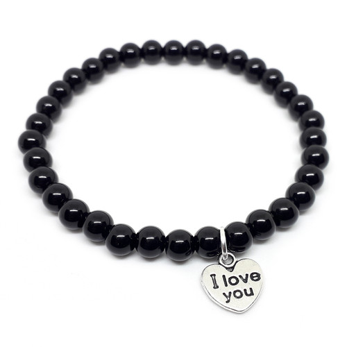 Bracciale con cuore argento - cuore,