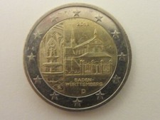 MONETA DA 2 EURO GERMANIA 2013 BADEN-WÜRTTEMBERG / Zecca "A"