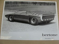 FOTOGRAFIA  ALFA ROMEO 33 CARABO CARROZZERIA BERTONE
