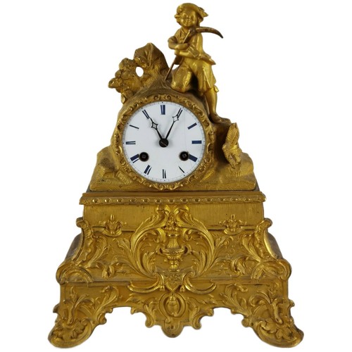 Antico elegante orologio - , da